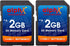 D50 D40 D40X D3300 Digital Camera Memory Card 2X 2GB Secure Digital (SD) Memory Card (1 Twin Pack)...