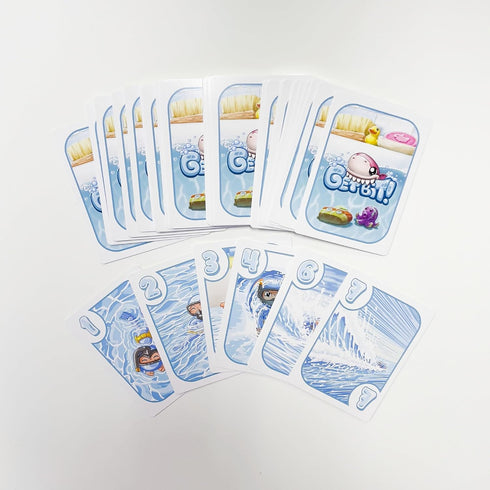 Greater Than Games | Get Bit | Family Card Game | Party Game for Adults and Family | Escape The Shark | 3 to 6 players | Ages 7+ | 20 Minutes...