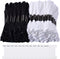 96 Black White Skeins Stranded Cross Stitch Floss Friendship Bracelets String Embroidery Thread with 12 Pieces Floss Bobbins, Cross Stitch Project...