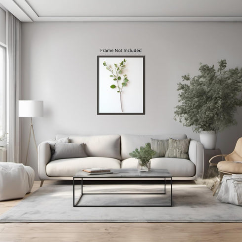 Posterizer 1 pcs-plant leaves-Chic Dainty art for plant lovers 4-Floral & Botanical Art-Workplace & Office Art-Living Room Bedroom Decor- unframed...