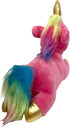 FOUFIT 85601 Unicorn Plush Toy for Dogs, Pink, 6"...