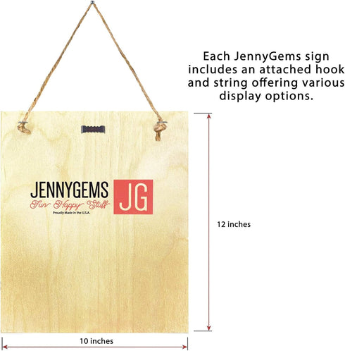 JennyGems Open Bar Hanging Wood Sign | Drunken Moments Will Be Photographed Documented and Thoroughly | Funny Wedding Reception Decor Sign | Birth...