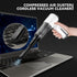 Cordless Vacuum Cleaner-Mini Air Duster, Portable Handheld Vacuum, 3 in1Dry Use for Car Keyboard,Dust Buster & Air Blower for Kitchen, 5500PA Suct...