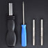 Triwing Screwdriver Set, 5 Pack CR2032 Batteries with Tabs Bundled with 3.8 mm & 4.5 mm Security Screwdriver Game Bit Tool Set for NES, SNES and N...