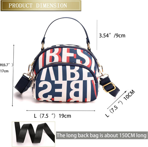 Small Crossbody Purses and Handbags for Women Phone with Detachable Multi Pocket Fashion Cute Travel Body Wallet for Girls...