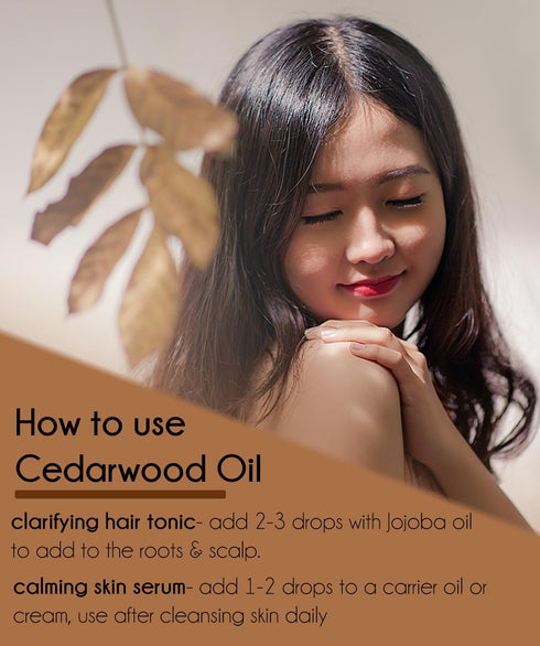 Cedarwood Himalayan Essential Oil – 8 fl oz (237 ml) Aluminum Bottle w/Plug Cap – 100% Pure Essential Oil – GreenHealth...