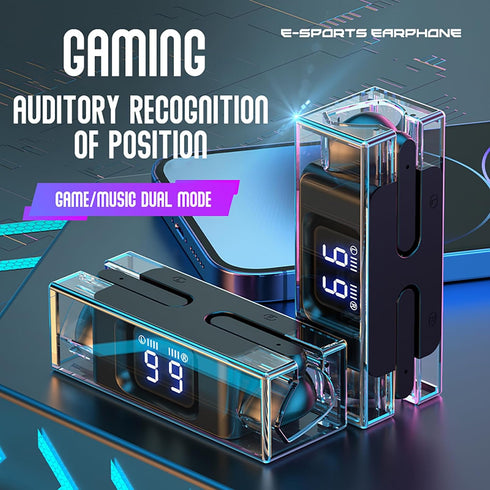 Bluetooth Headphones, Wireless Earbuds, 2024 New Version, 120H Playtime, IPX7 Waterproof Earphones, Digital Power Display, Headsets with Charging ...