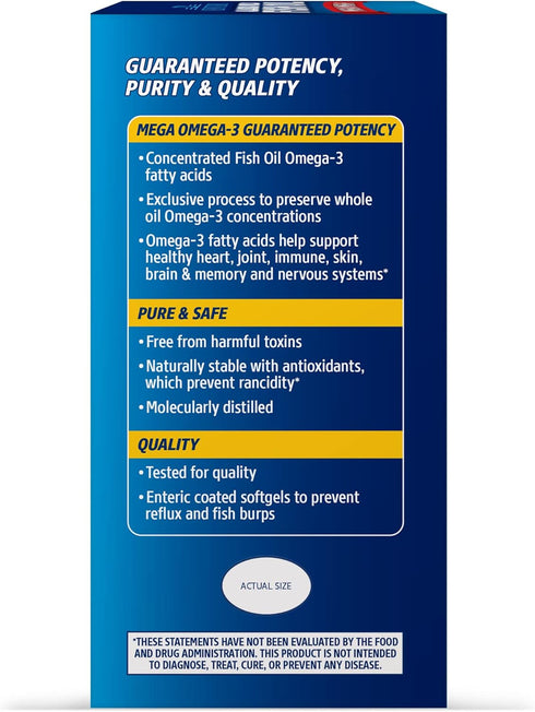 21st Century Alaska Wild Fish Oil Softgels, 90 Count...