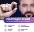 Nano Choice Nootropic Blend - Mushroom Complex Supplement for Brain, Focus, Productivity & Immune Support | Non-GMO, Vegan, Made in USA | 120 Caps...