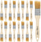 Bates- Chip Paint Brushes, 1-Inch, 16 Pack, Natural Bristle Painting Brushes, 1 Inch Paint Brush, Paint Brushes Set, Chip Brush, Painting Brush, W...