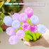 30 Pieces Color Changing Flower Pens, Gel Flower Pens 0.5mm Black Creative Gel Ink Rollerball Pen Tulip Ballpoint Pens Suitable for Home Office Sc...
