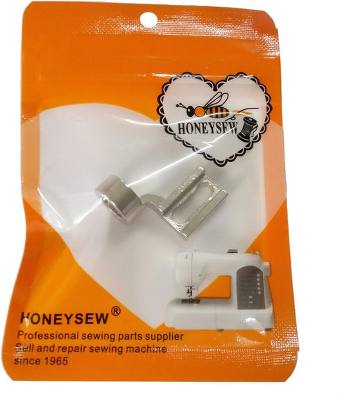 HONEYSEW 1/4" Ruler Foot Metal Frame Quilting Embroidery Low Shank Sewing Machine Presser Foot for Singer Pfaff Viking Brother...