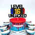 Level 16th Unlocked Sign Cake Topper Happy 16th Birthday Level Up Sixteenth Cake Decorations for Video Game Controller Themed Kids Boy Girl Bday P...