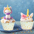 50 Pcs Colorful Greaseproof Paper Baking Cups Large 5 Oz Cupcake Paper Liners Disposable Muffin Cases Cupcake Holders Containers for Wedding Party...