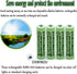 1.2V AAA 600mAh NI-MH Rechargeable Battery for Outdoor Solar Lights,Garden Lights, Remotes, Mice (Green 12 PCS)...