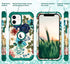Hocase for iPhone 12 Case/iPhone 12 Pro Case, with 2pcs Screen Protectors and 2pcs Camera Protectors, Shockproof Heavy Duty Soft Silicone Rubber+H...