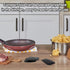 3Pcs Pan Scraper Dish Scraper Plastic Pot Scraper Kitchen Scraper Cast Iron Skillet Pan Scraper Tool for Cleaning...