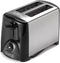 Dominion 2-Slice Toaster with Shade Control, Slide-Out Crumb Tray, Auto-Shutoff, Toast Lift, Brushed Stainless Steel/Black...