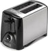 Dominion 2-Slice Toaster with Shade Control, Slide-Out Crumb Tray, Auto-Shutoff, Toast Lift, Brushed Stainless Steel/Black...
