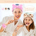9PCS Coral Headband for Washing Face with Wristband Kit,Bowknot Makeup Headband for Women Girls, Super Soft Spa Headband with Wristband for Face W...