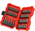 DNA Motoring TOOLS-00080 47 Piece CRV Magnetic Bit Holder & Set, 60mm Extension Bar Bit Set with Durable Case, 1 Kit, Red...