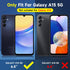 3 in 1 for Galaxy A15 5G Case with Tempered Glass Screen Protector + Camera Lens Protector,Samsung Galaxy A15 5G Case,Silicone Durable Armor for S...
