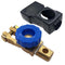 Ampper Top Post Battery Disconnect Switch 12V, Master Brass Battery Disconnect Cut Off Switch with Cover for Car...