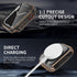 3 Pack Waterproof Case for Apple Watch Series 9 8 7 45mm with Tempered Glass Screen Protector, Hard PC Bumper Protective Face Cover for iWatch 45 ...
