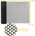 Plastic Chicken Wire Fence Mesh 15.7IN x 10FT Hexagonal Plastic Poultry Netting for Chicken, Black Upgraded Plastic Garden Mesh Fencing for Garden...