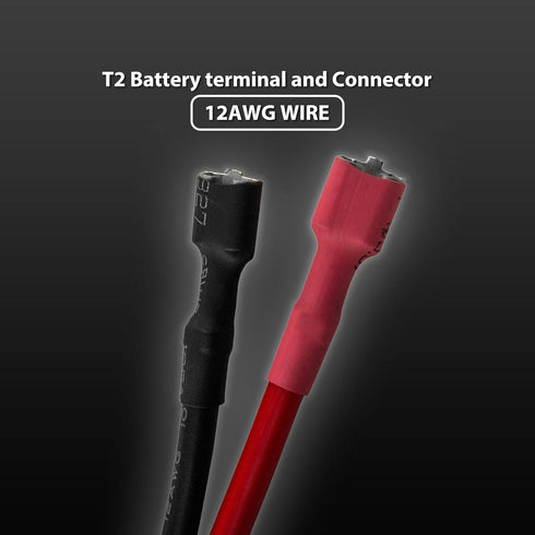 SafeAMP® Wire Harness Connector Compatible with 12-Volt Ride On Vehicle with red 2 pins Connector...