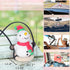 Cute Car Mirror Hanging Accessories, Plaster Funny Swinging Snowman for Cool Rear View Mirror Accessories Car Ornament for Teens & Men Women Gifts...