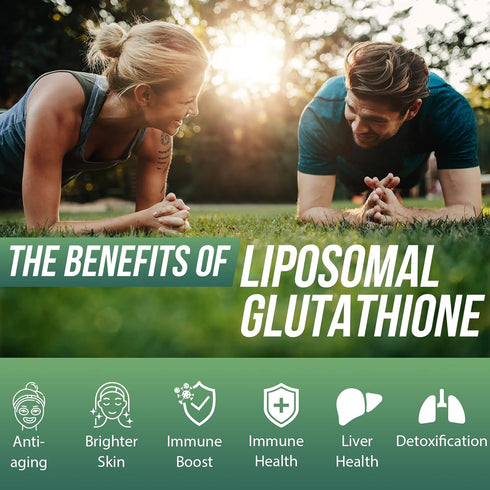 Liposomal Glutathione 2000 MG, Superior Absorption, Glutathione Supplement with Hyaluronic Acid + Collagen Peptide + Resveratrol, Powerful Antioxi...