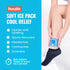 ICEWRAPS Hot & Cold Ice Packs - 3 x 5 in. Soft Gel Ice Packs – Reusable for Injuries Headaches, Joints, Fevers, & More – Made of Pro-Grade, Punctu...