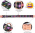 ARING PET Halloween Dog Collar, Cotton Fall Girl Dog Collar with Flower, Cute Adjustable Halloween Plaid Dog Collars with Metal Buckle...