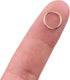 YAKA 1200pcs 10mm KC Gold Plated Iron Open Jump Rings Connectors Bulk for DIY Craft Earring Necklace Bracelet Pendant Choker Jewelry Making Findin...