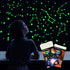 Realistic Tiny 3D Domed Glow in The Dark Stars, 826pcs Glow Dots and Stars, Adhesive Glow Stars for Kids Bedroom,Luminous Stars Stickers Create a ...