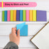 OHOME Sticky Notes - 12 Pads, 3”x3” - Colorful Self-Stick Post Notes Bulk - School Supplies | Teacher Must Haves | Classroom Must Haves | Office S...