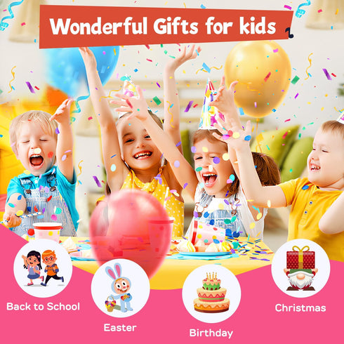 TOY Life Baby Musical Instruments, Musical Toys for Toddlers 1-3, Baby Drum Set Kids Musical Instruments, Preschool Educational Toy Instruments Bi...