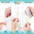 7 in 1 Aquarium Test Kit for Freshwater and Saltwater - 125 Aquarium Test Strips with Test Tube & Thermometer - Fast & Accurate Water Testing Stri...