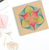 LEISURE ARTS Wood Stitched String Art Kit with Hexagon, wooden stitchery kits for craft embroidery, perfect for intermediate skill level, complete...