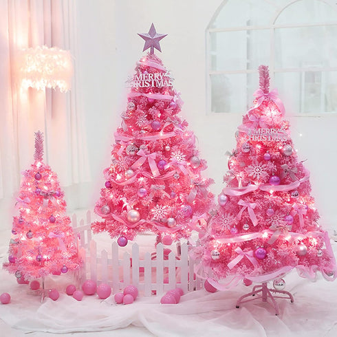 Christmas Pink Mini String Lights - 100 Count 25 Feet Detachable Incandescent Bulb Waterproof Fairy Lights Plug in for Indoor Outdoor Party Patio ...