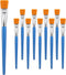20 Pcs Flat Paint Brushes for Acrylic Painting, 1 Inch Art Paint Brushes Artist Painting Brush for Acrylic Watercolor Oil Detail Painting...