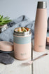 BUILT Food Flask, Vacuum Insulated Food Flask for Hot and Cold Foods, Double Wall Stainless Steel, 473ml, Pale Pink...