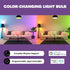NorbSMART Smart Light Bulb LED - Color Changing Light Bulbs, Tunable Day and Night Spectra, Works with Alexa, Echo & Google Home Assistant, 9W, A1...