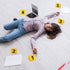 10 Pcs Evidence Markers Detective Scene Markers Murder Mystery Party Decorations Number ID Tents for Clue Game Murder Theme Halloween Party Suppli...