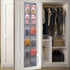 Behind Door Hanging Kids Shoes Organizer Closet Shoe Organizer Shoe Rack with 12 Mesh Pockets (12 Pockets)...