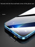 Anti-spy Screen iPhone13 Pro max case Metal Frame Lock + Magnetic adsorption Anti-Peeping 360 Full Body Double-Sided Glass case Camera Lens Protec...