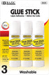 BAZIC Large Glue Stick. Clear Glue Stick for Art and Office Projects (3/Pack. 21g / 0.7 Oz .)...