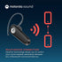 Motorola Sound HK126 Bluetooth Earpiece - in-Ear Wireless Mono Bluetooth Headset with 8-Hour Talk Time, Voice Assistant Compatible, Connects to 2 ...