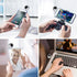 Wireless Mini Speaker 3.5mm Aux Input Jack, 3W Portable Speaker for Cellphone Tablet Laptop, Silver...